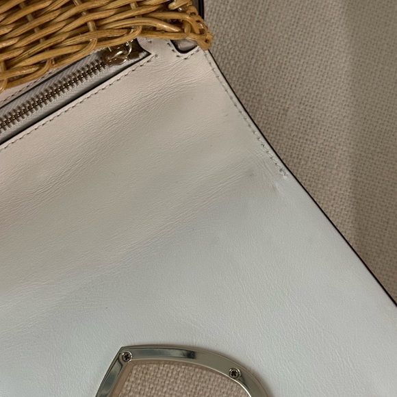 Kate Spade Nicola Wicker Twistlock shoulder bag - Picture 9 of 14